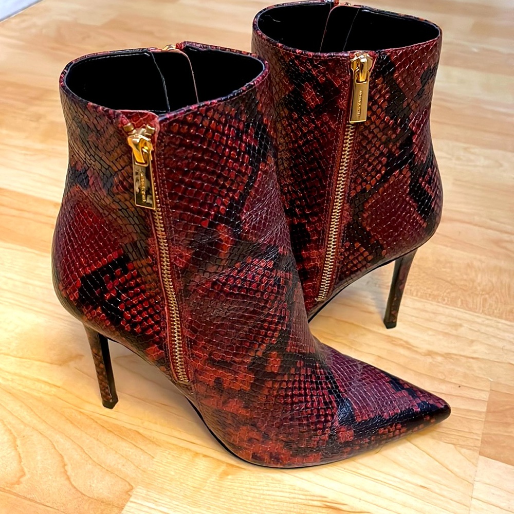 Michael Kors Keke Leather Anke Boot